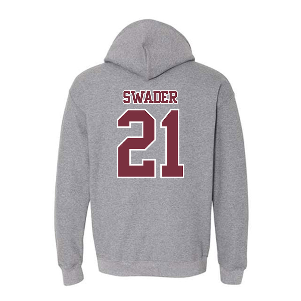 Bellarmine - NCAA Baseball : AJ Swader - Classic Shersey Hooded Sweatshirt-3