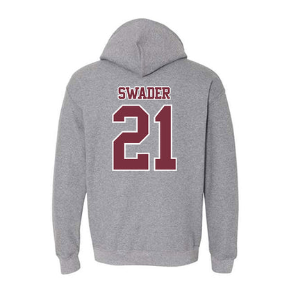 Bellarmine - NCAA Baseball : AJ Swader - Classic Shersey Hooded Sweatshirt-3