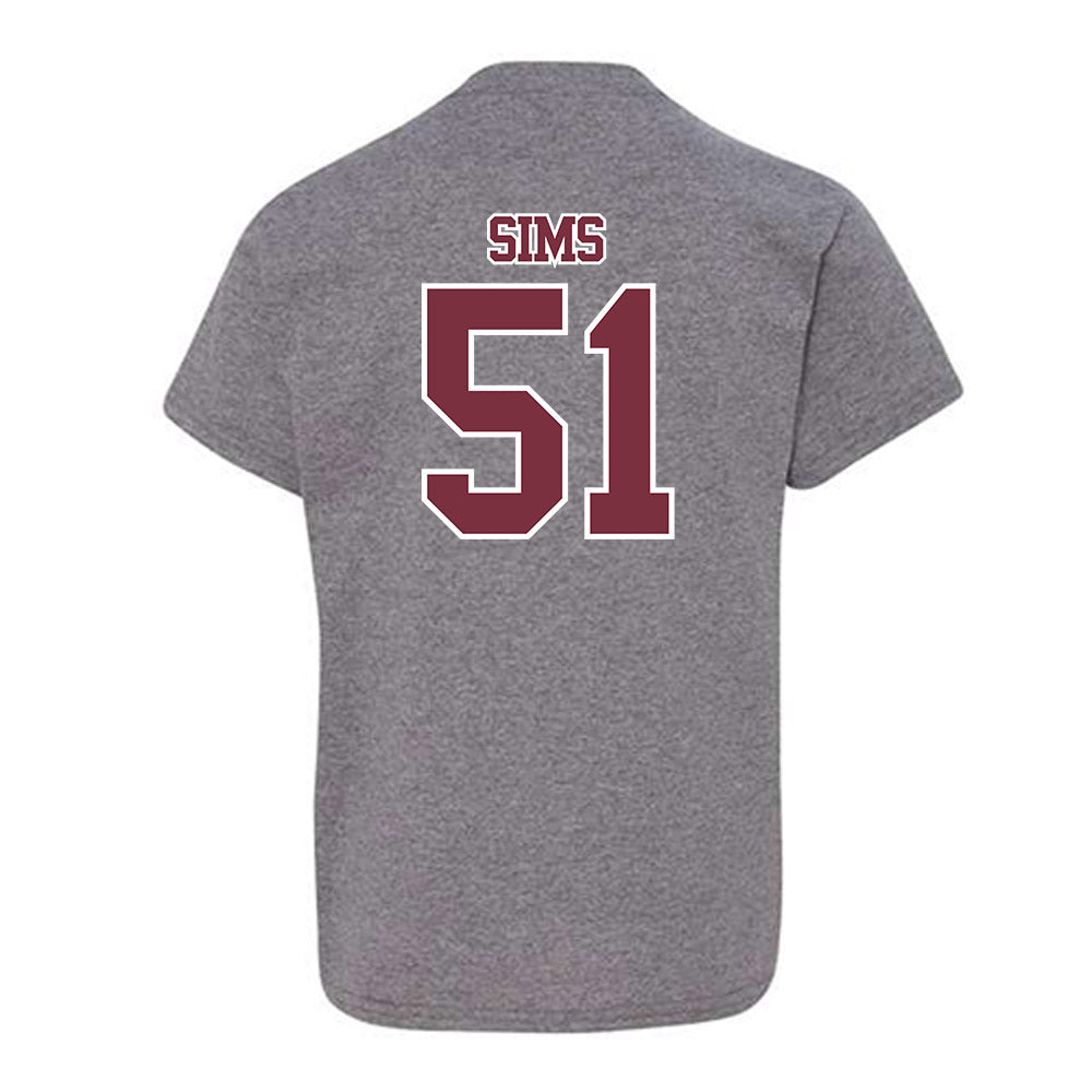 Bellarmine - NCAA Baseball : Connor Sims - Classic Shersey Youth T-Shirt-3