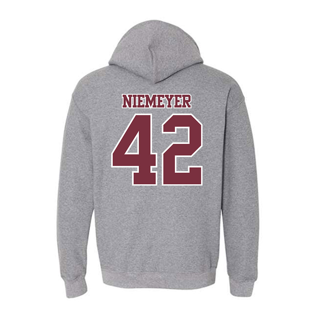 Bellarmine - NCAA Football : Brady Niemeyer - Classic Shersey Hooded Sweatshirt-3