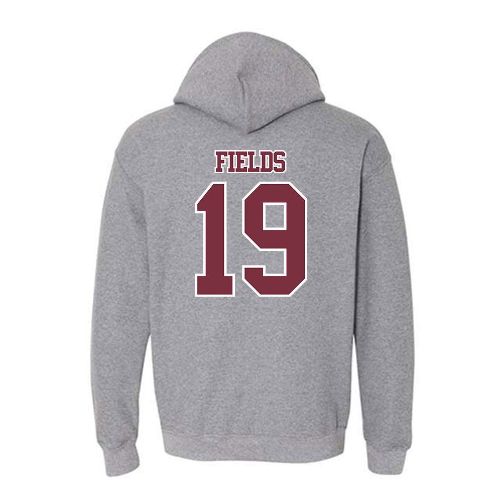 Bellarmine - NCAA Football : Dacoldus Fields - Classic Shersey Hooded Sweatshirt-3
