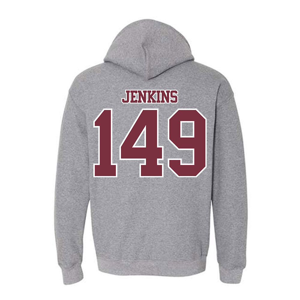 Bellarmine - NCAA Wrestling : Hunter Jenkins - Classic Shersey Hooded Sweatshirt-1