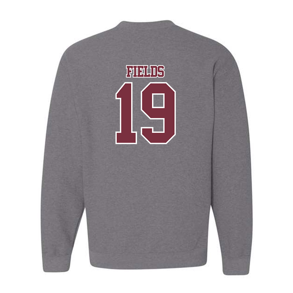 Bellarmine - NCAA Football : Dacoldus Fields - Classic Shersey Crewneck Sweatshirt-3