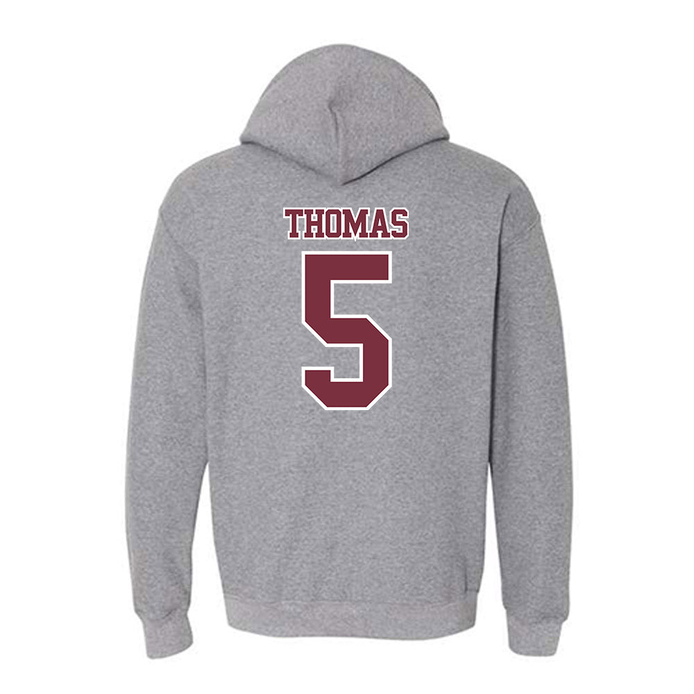 Bellarmine - NCAA Football : Tyree Thomas - Classic Shersey Hooded Sweatshirt-3