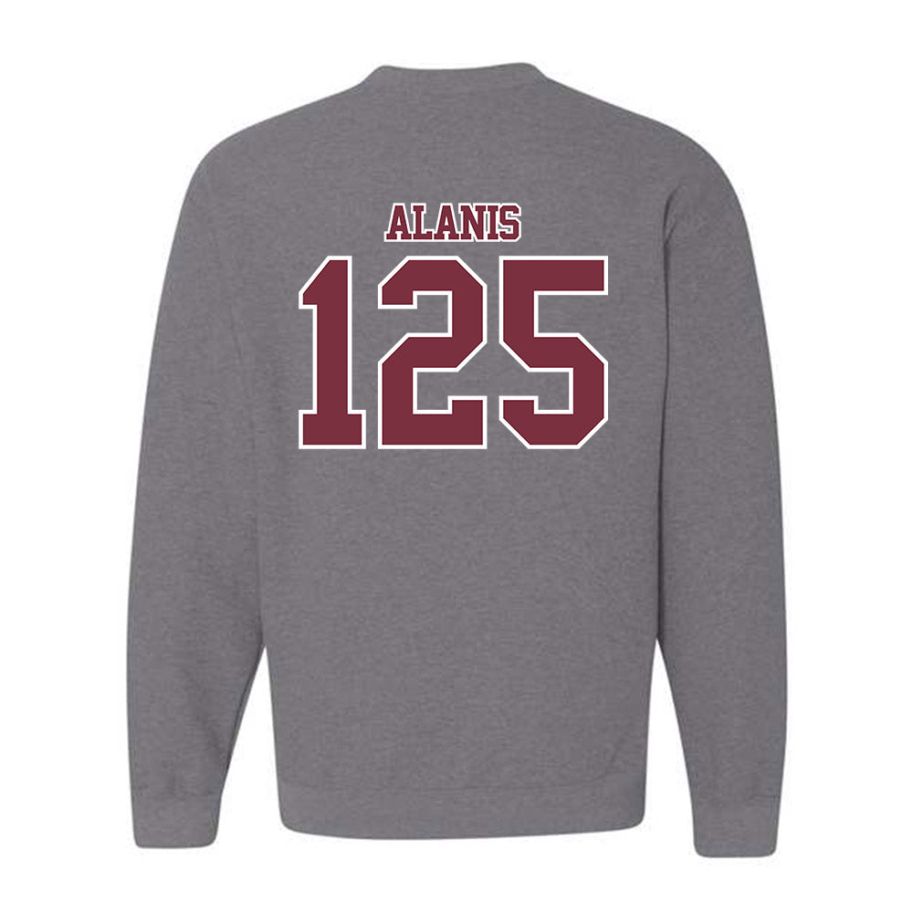Bellarmine - NCAA Wrestling : Anthony Alanis - Classic Shersey Crewneck Sweatshirt-1