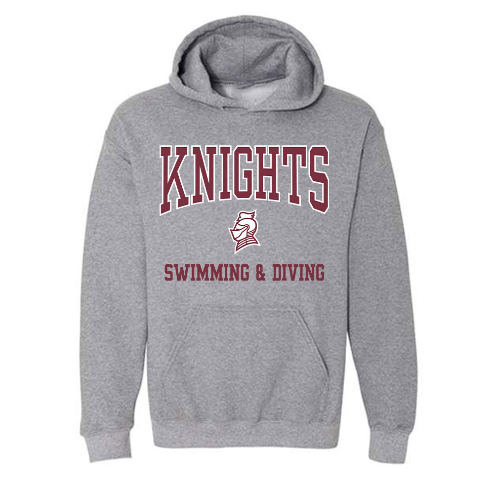 Bellarmine - NCAA Men's Swimming & Diving : Zachary Preen - Classic Shersey Hooded Sweatshirt-1