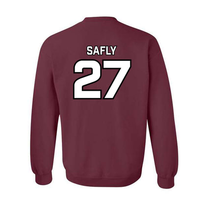 Bellarmine - NCAA Men's Soccer : Sam Safly - Classic Shersey Crewneck Sweatshirt-2