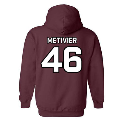 Bellarmine - NCAA Baseball : Brandon Metivier - Classic Shersey Hooded Sweatshirt-3