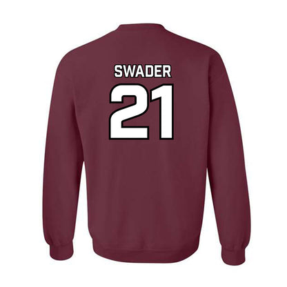 Bellarmine - NCAA Baseball : AJ Swader - Classic Shersey Crewneck Sweatshirt-2