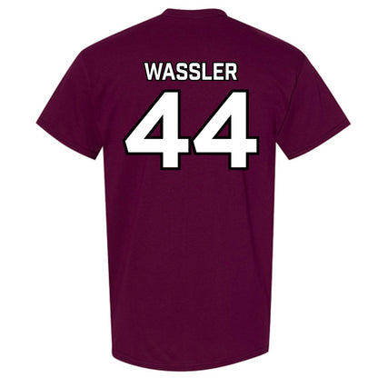 Bellarmine - NCAA Men's Basketball : Jacob Wassler - Classic Shersey T-Shirt-2