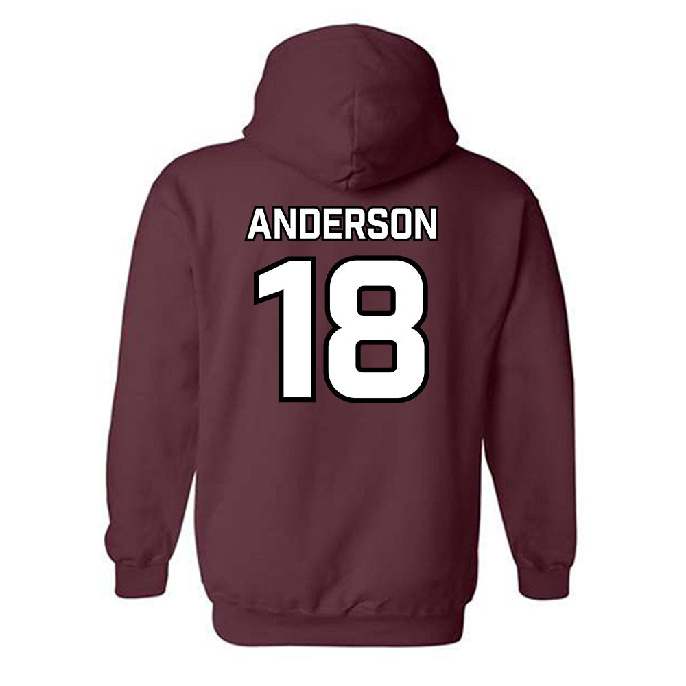 Bellarmine - NCAA Baseball : Bryce Anderson - Classic Shersey Hooded Sweatshirt-3