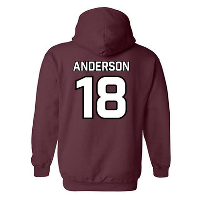 Bellarmine - NCAA Baseball : Bryce Anderson - Classic Shersey Hooded Sweatshirt-3