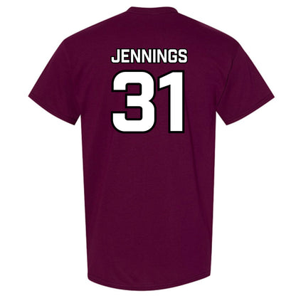 Bellarmine - NCAA Baseball : Drew Jennings - Classic Shersey T-Shirt-2