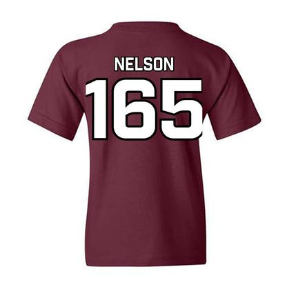 Bellarmine - NCAA Wrestling : Robby Nelson - Classic Shersey Youth T-Shirt-1
