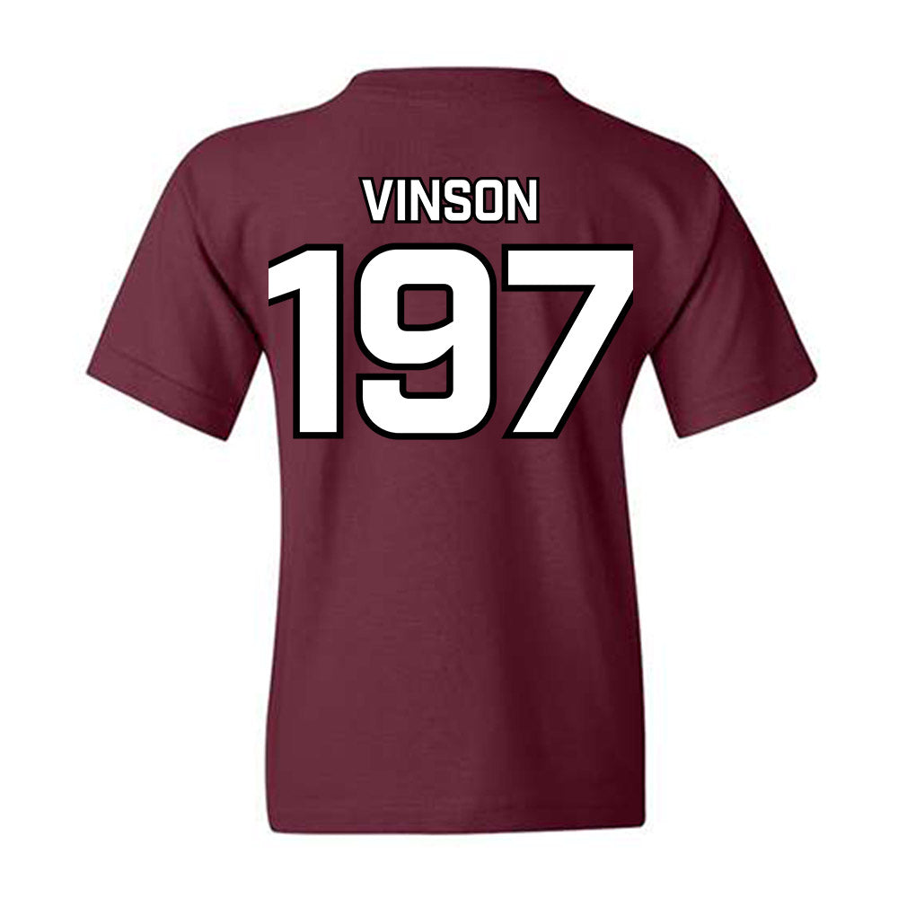 Bellarmine - NCAA Wrestling : Cameron Vinson - Classic Shersey Youth T-Shirt-1