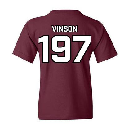Bellarmine - NCAA Wrestling : Cameron Vinson - Classic Shersey Youth T-Shirt-1