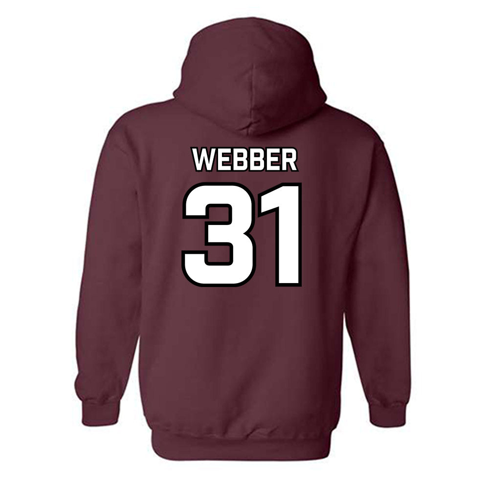 Bellarmine - NCAA Football : Luke Webber - Classic Shersey Hooded Sweatshirt-2