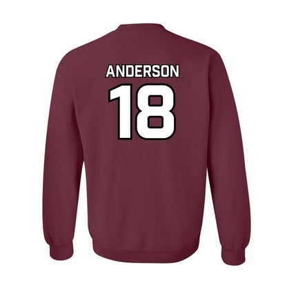 Bellarmine - NCAA Baseball : Bryce Anderson - Classic Shersey Crewneck Sweatshirt-2