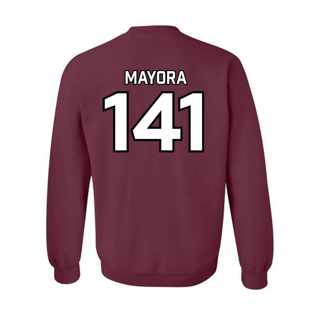 Bellarmine - NCAA Wrestling : David Mayora - Classic Shersey Crewneck Sweatshirt-1