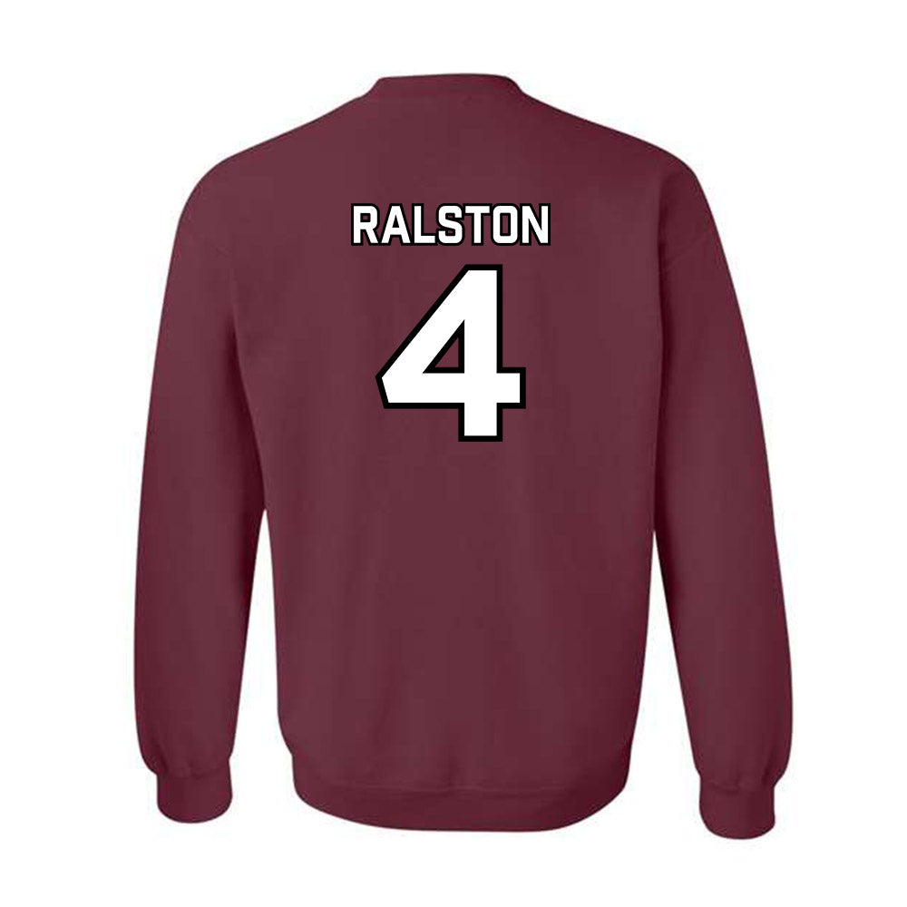 Bellarmine - NCAA Women's Basketball : Triniti Ralston - Classic Shersey Crewneck Sweatshirt-2
