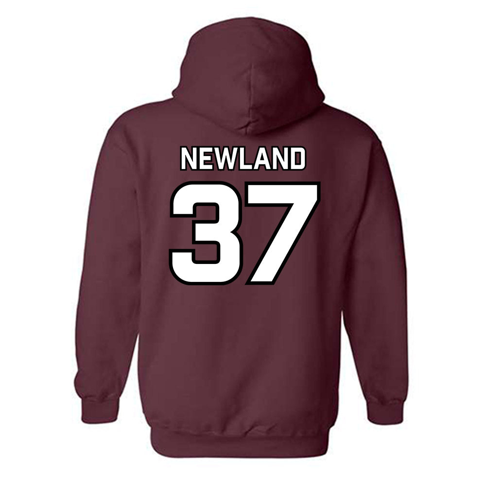 Bellarmine - NCAA Baseball : Brandon Newland - Classic Shersey Hooded Sweatshirt-2