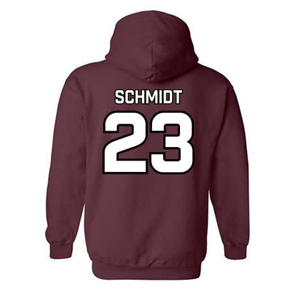 Bellarmine - NCAA Women's Volleyball : Jess Schmidt - Classic Shersey Hooded Sweatshirt-3