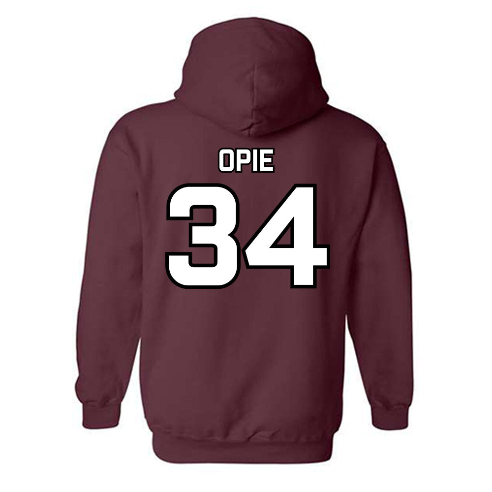 Bellarmine - NCAA Men's Soccer : Ezekiel Opie - Classic Shersey Hooded Sweatshirt-2