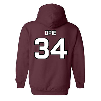 Bellarmine - NCAA Men's Soccer : Ezekiel Opie - Classic Shersey Hooded Sweatshirt-2