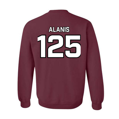 Bellarmine - NCAA Wrestling : Anthony Alanis - Classic Shersey Crewneck Sweatshirt-1
