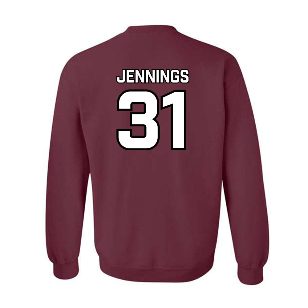 Bellarmine - NCAA Baseball : Drew Jennings - Classic Shersey Crewneck Sweatshirt-3