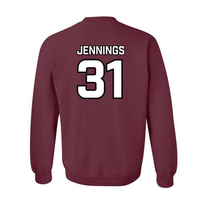 Bellarmine - NCAA Baseball : Drew Jennings - Classic Shersey Crewneck Sweatshirt-3