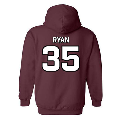Bellarmine - NCAA Men's Lacrosse : Devin Ryan - Classic Shersey Hooded Sweatshirt-3