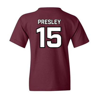 Bellarmine - NCAA Football : Logan Presley - Classic Shersey Youth T-Shirt-3