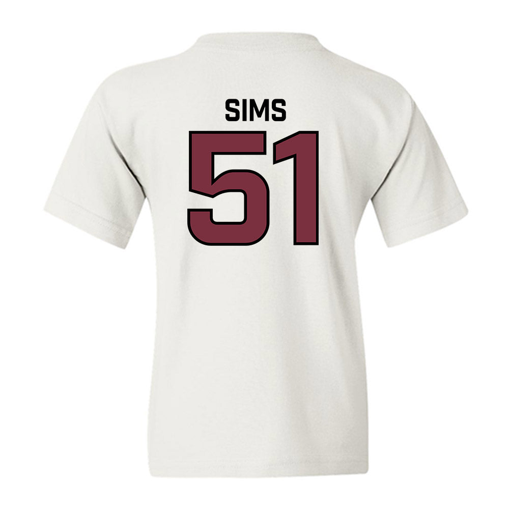 Bellarmine - NCAA Baseball : Connor Sims - Classic Shersey Youth T-Shirt-2