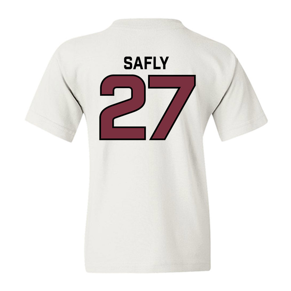 Bellarmine - NCAA Men's Soccer : Sam Safly - Classic Shersey Youth T-Shirt-3