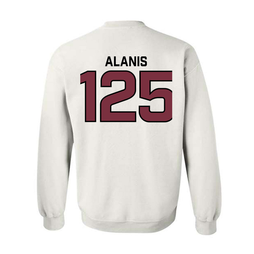 Bellarmine - NCAA Wrestling : Anthony Alanis - Classic Shersey Crewneck Sweatshirt-1