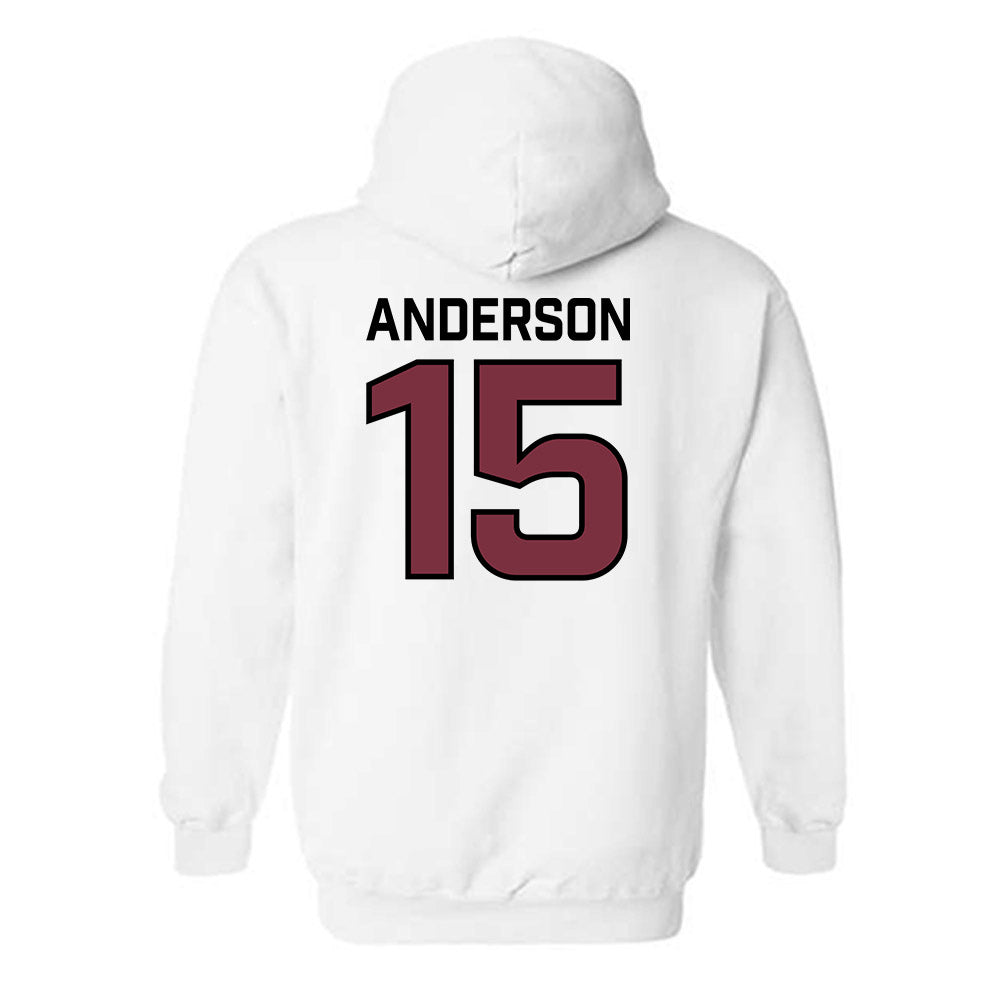 Bellarmine - NCAA Men's Basketball : Luke Anderson - Classic Shersey Hooded Sweatshirt-3