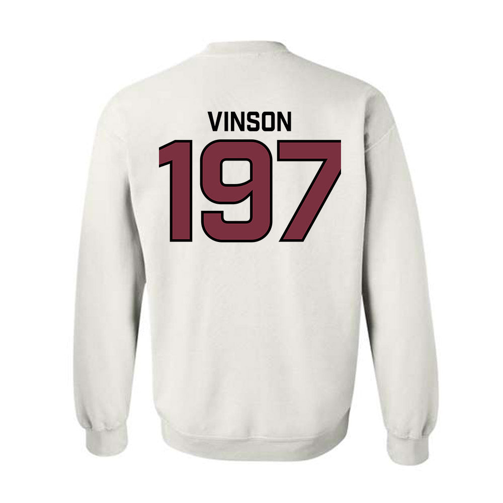 Bellarmine - NCAA Wrestling : Cameron Vinson - Classic Shersey Crewneck Sweatshirt-1