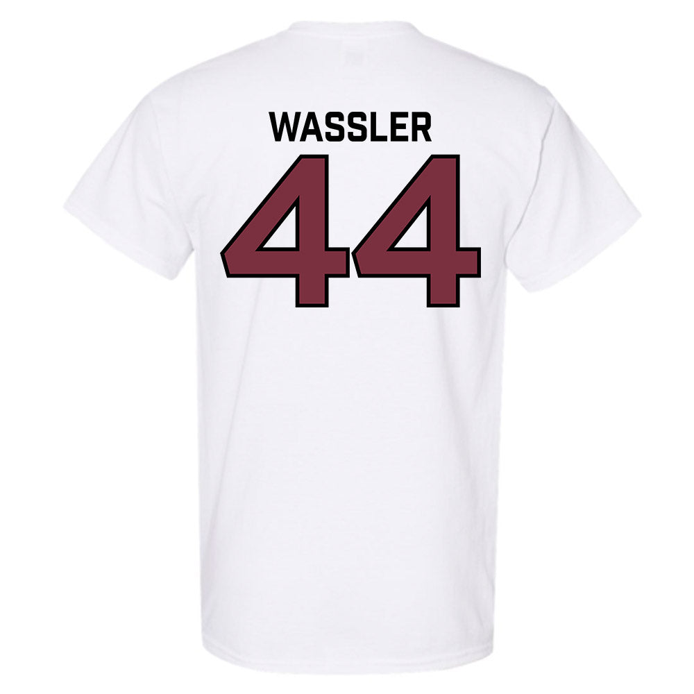 Bellarmine - NCAA Men's Basketball : Jacob Wassler - Classic Shersey T-Shirt-2