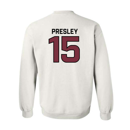 Bellarmine - NCAA Football : Logan Presley - Classic Shersey Crewneck Sweatshirt-2