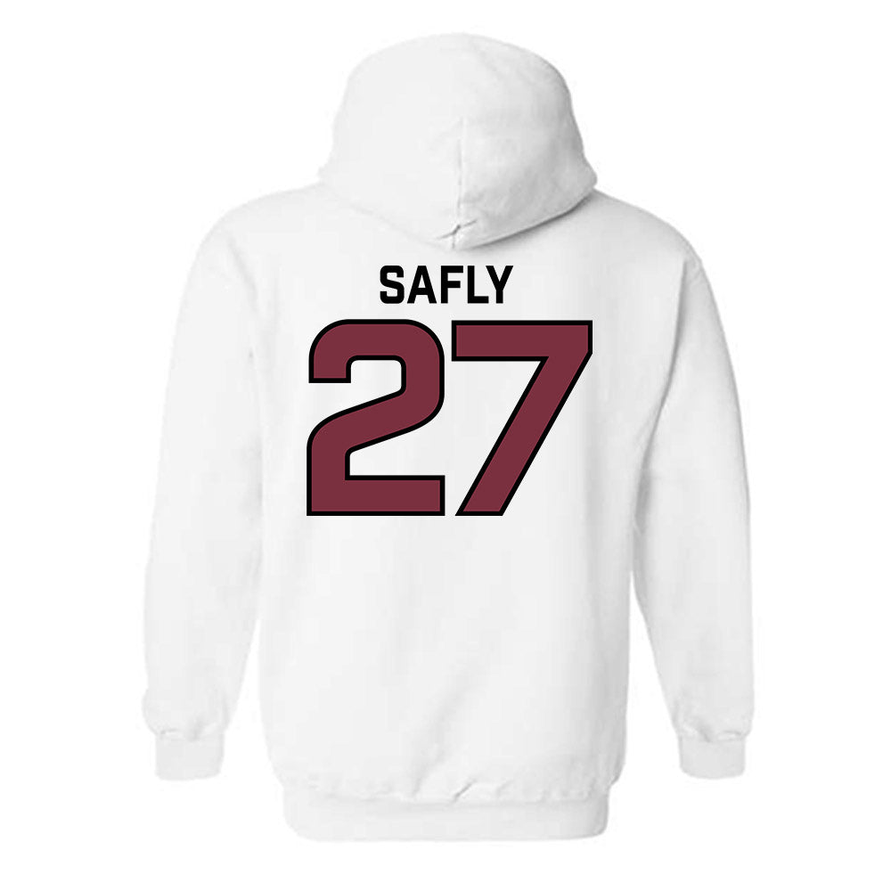 Bellarmine - NCAA Men's Soccer : Sam Safly - Classic Shersey Hooded Sweatshirt-2