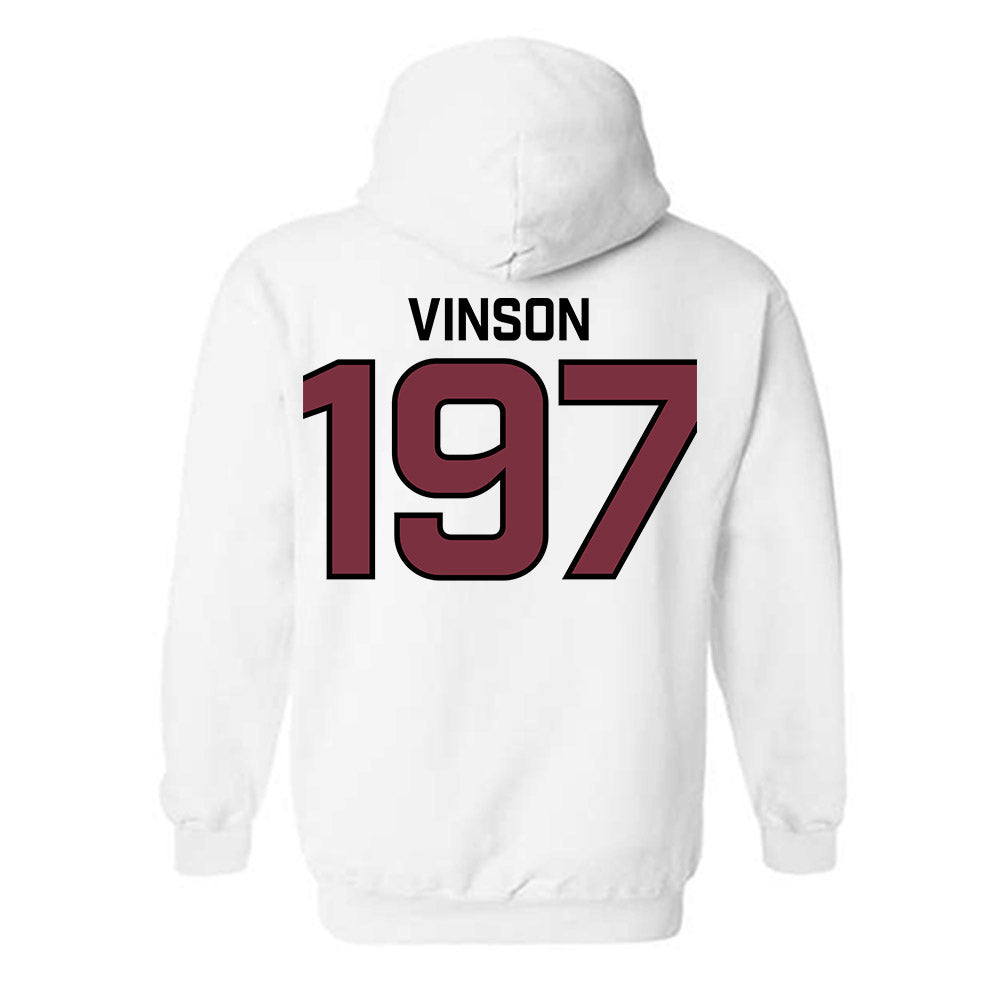 Bellarmine - NCAA Wrestling : Cameron Vinson - Classic Shersey Hooded Sweatshirt-1