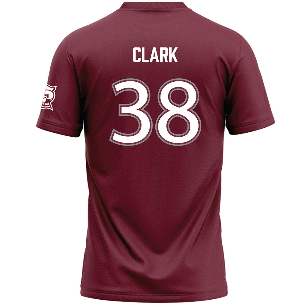 Bellarmine - NCAA Men's Lacrosse : Landon Clark - Red Lacrosse Jersey -1