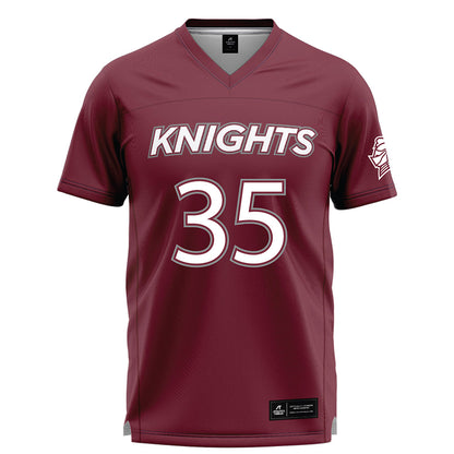Bellarmine - NCAA Men's Lacrosse : Devin Ryan - Red Lacrosse Jersey -0