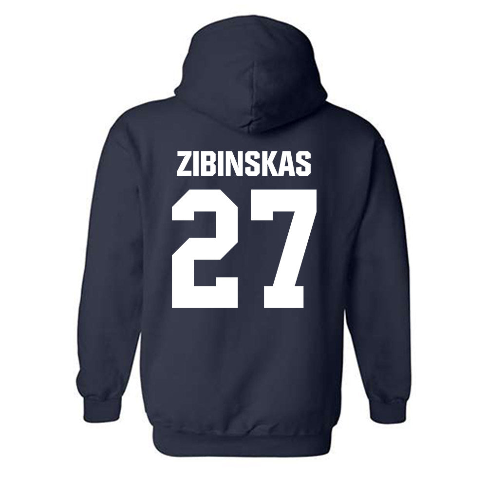 UNH - NCAA Women's Soccer : Natalie Zibinskas - Classic Shersey Hooded Sweatshirt-1