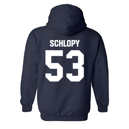UNH - NCAA Football : Dillon Schlopy - Classic Shersey Hooded Sweatshirt-1