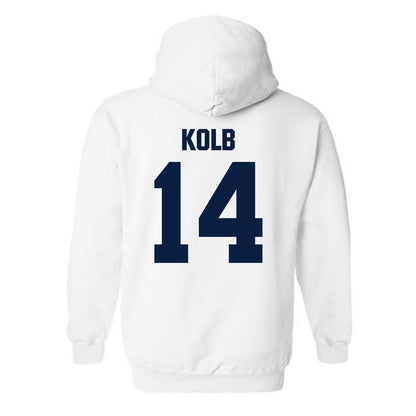 UNH - NCAA Women's Soccer : Maddie Kolb - Classic Shersey Hooded Sweatshirt-1