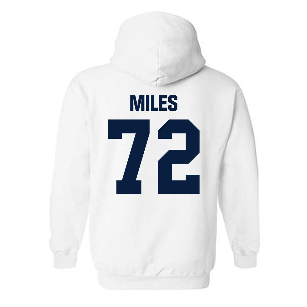 UNH - NCAA Football : Ty Miles - Classic Shersey Hooded Sweatshirt-1