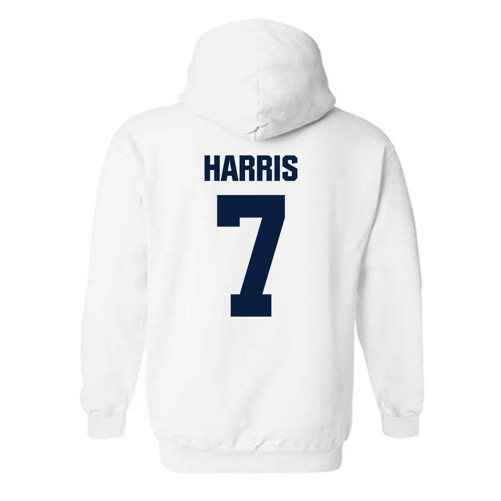 UNH - NCAA Football : Phillip Harris - Classic Shersey Hooded Sweatshirt-1