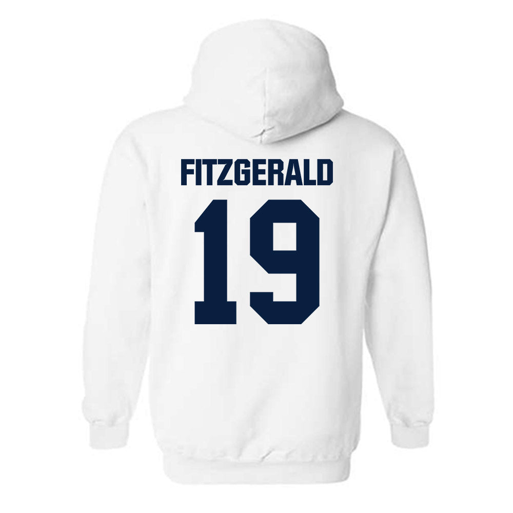 UNH - NCAA Men's Ice Hockey : Brendan Fitzgerald - Classic Shersey Hooded Sweatshirt-1